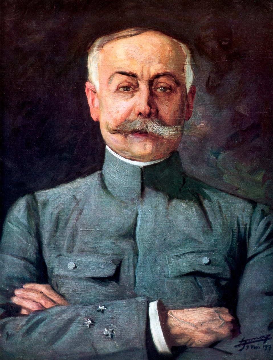 Francois Anthoine, francia első világháborús tábornok, 1926 alkotó: Unbekannt