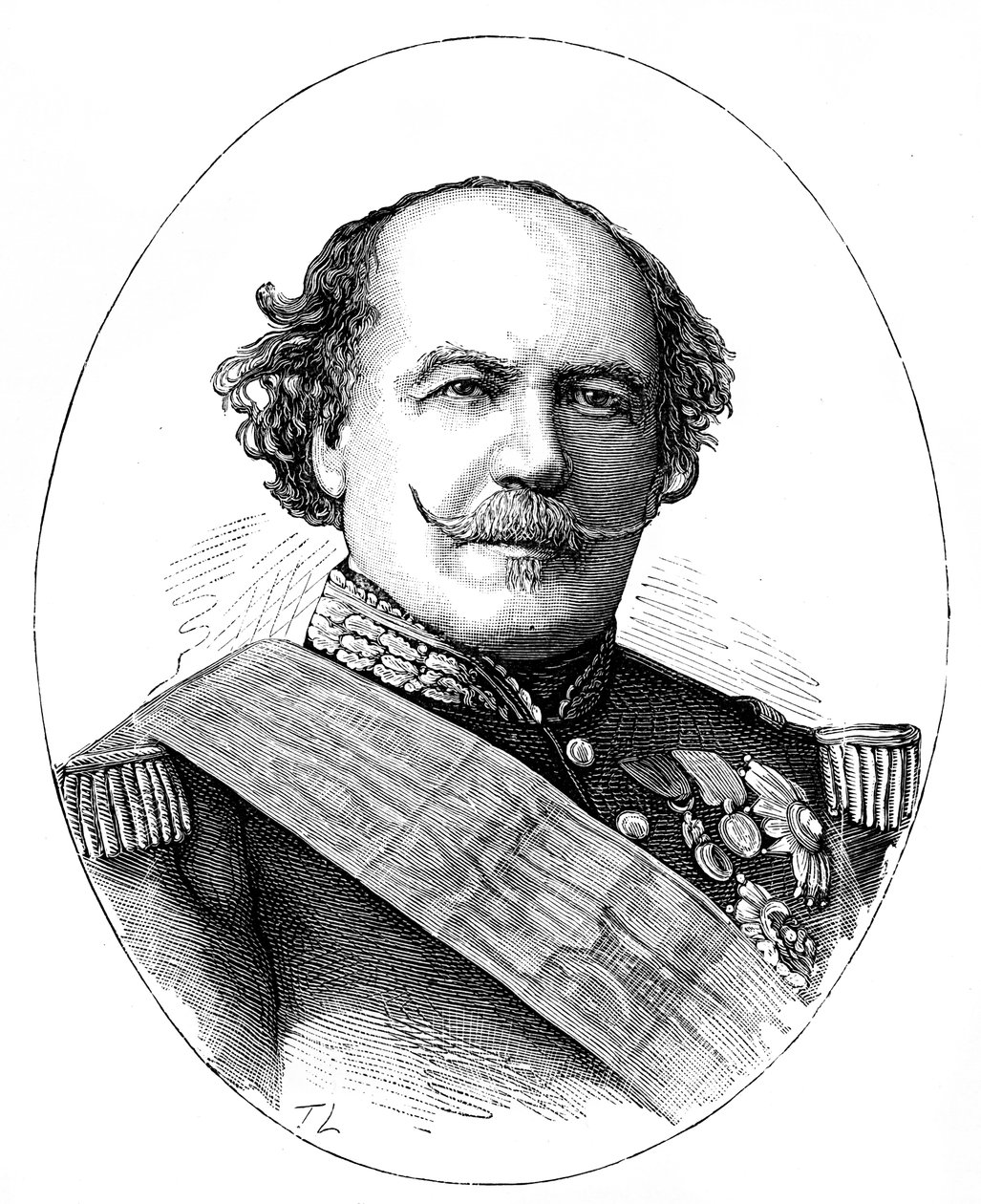 Francois Certain Canrobert 1809-1895, tábornok és Franciaország marsallja alkotó: Unbekannt