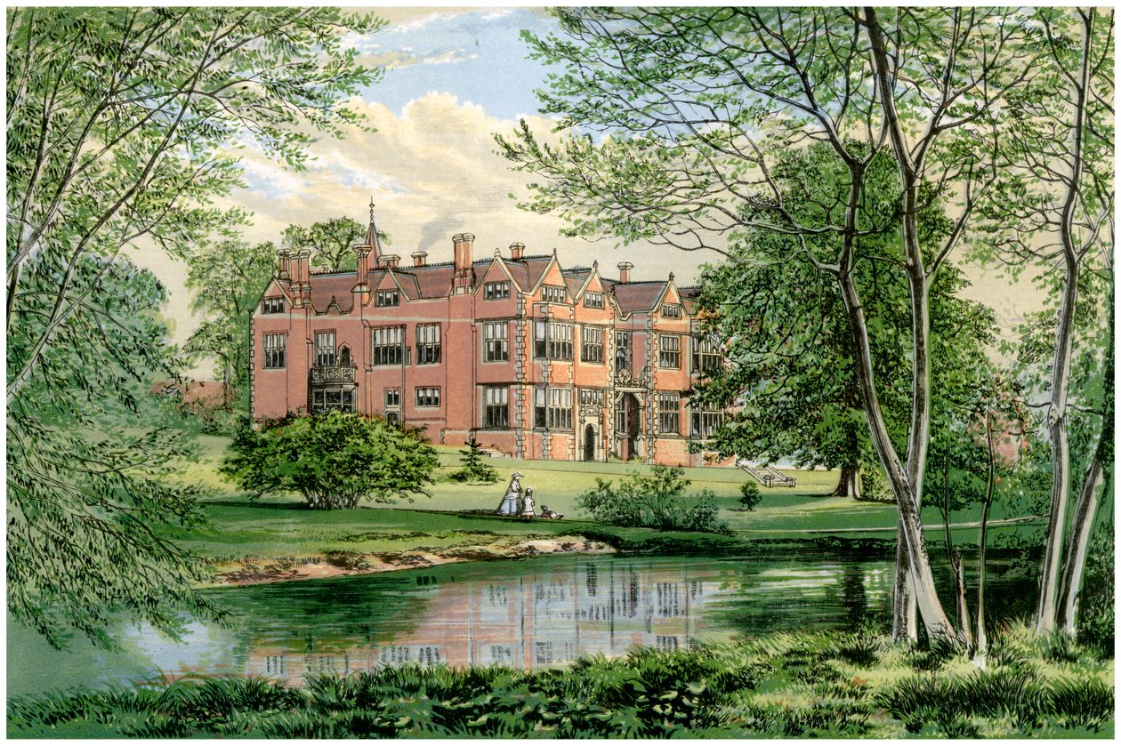Franks Hall, Kent, a Power család otthona, 1880 alkotó: Unbekannt