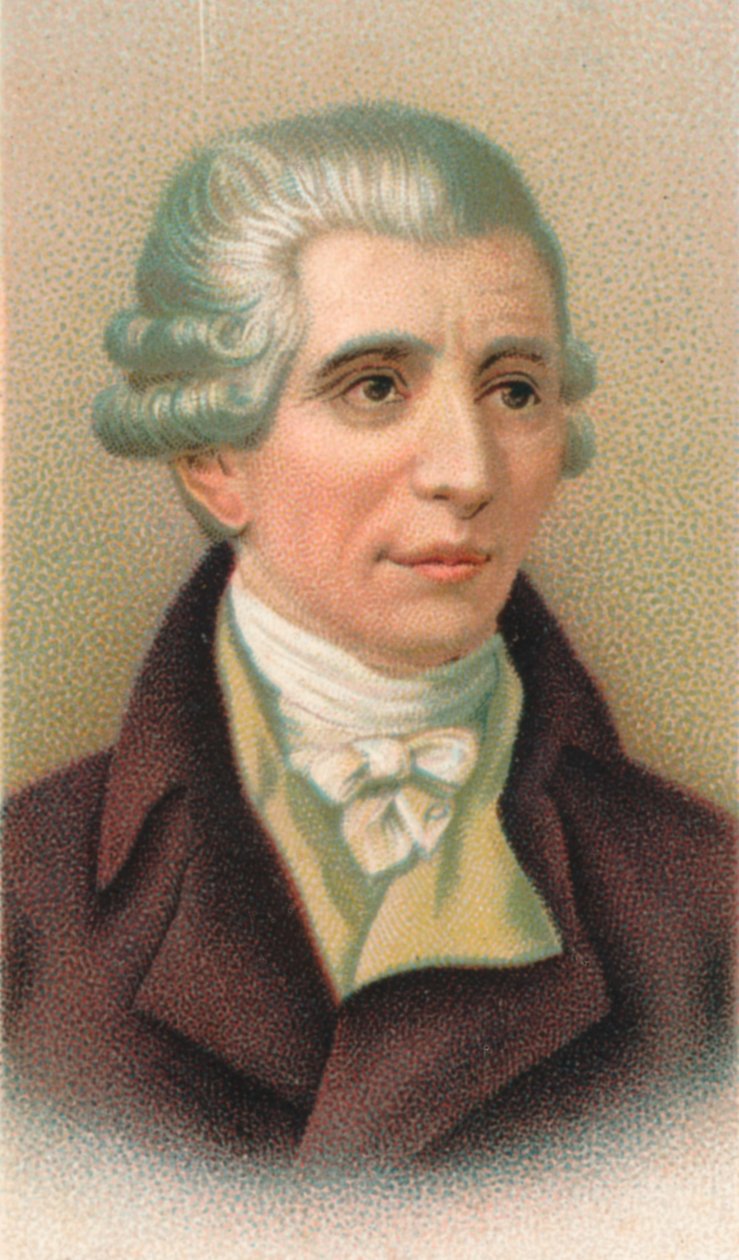 Franz Joseph Haydn 1732-1809, osztrák zeneszerző, 1911 alkotó: Unbekannt