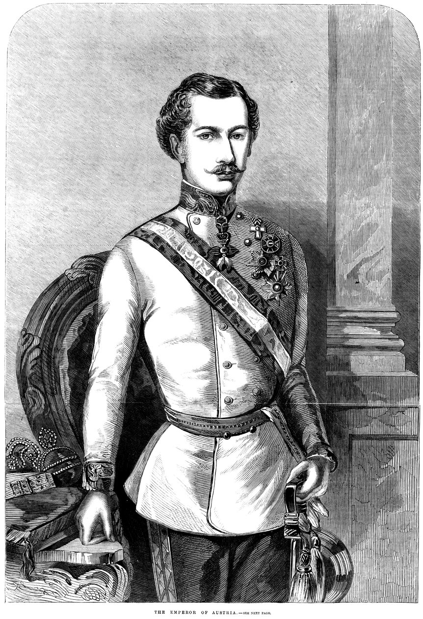 I. Ferenc József, Ausztria császára, 1859 alkotó: Unbekannt