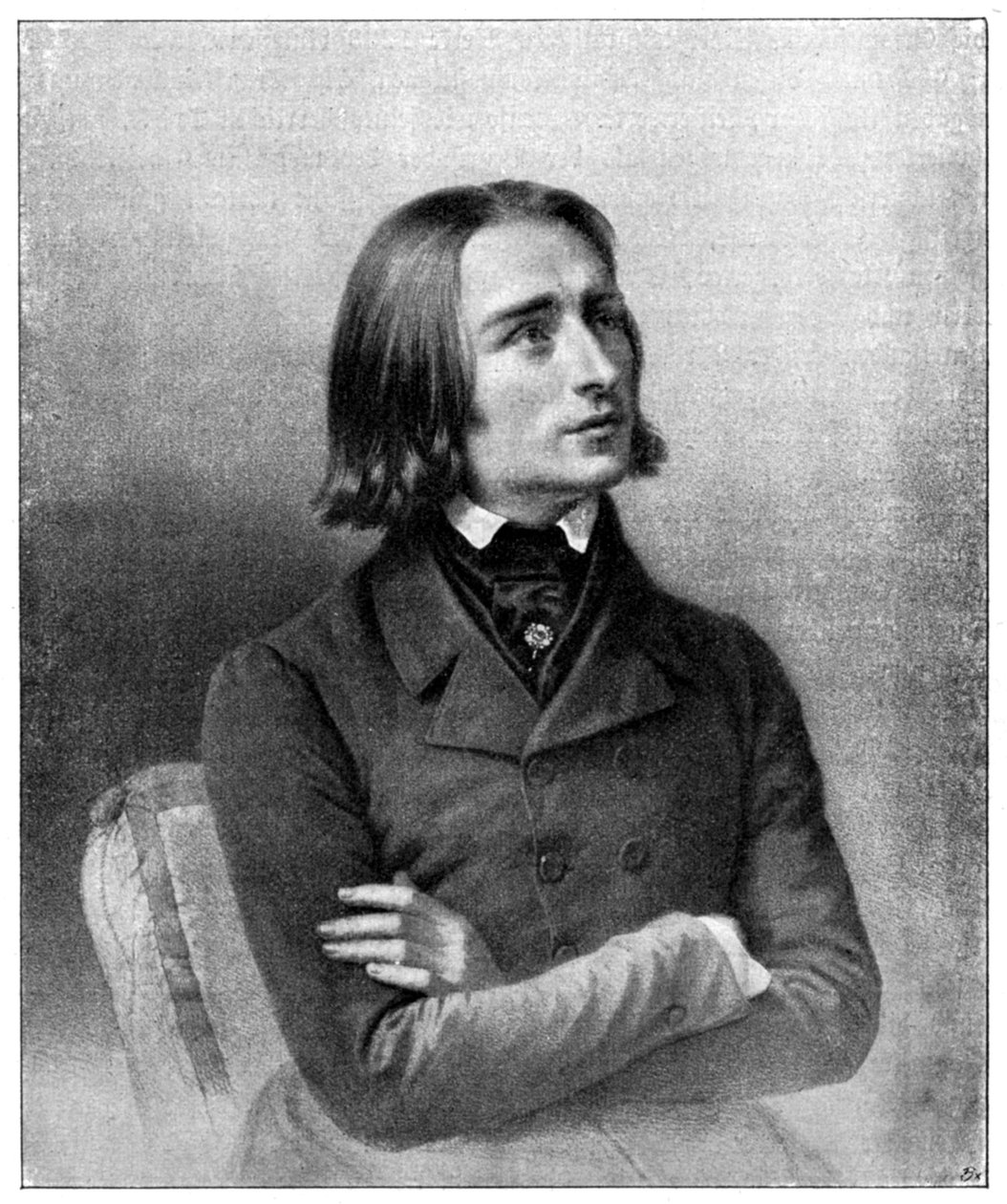 Liszt Ferenc 19. századi magyar virtuóz zongoraművész és zeneszerző, 1900 alkotó: Unbekannt