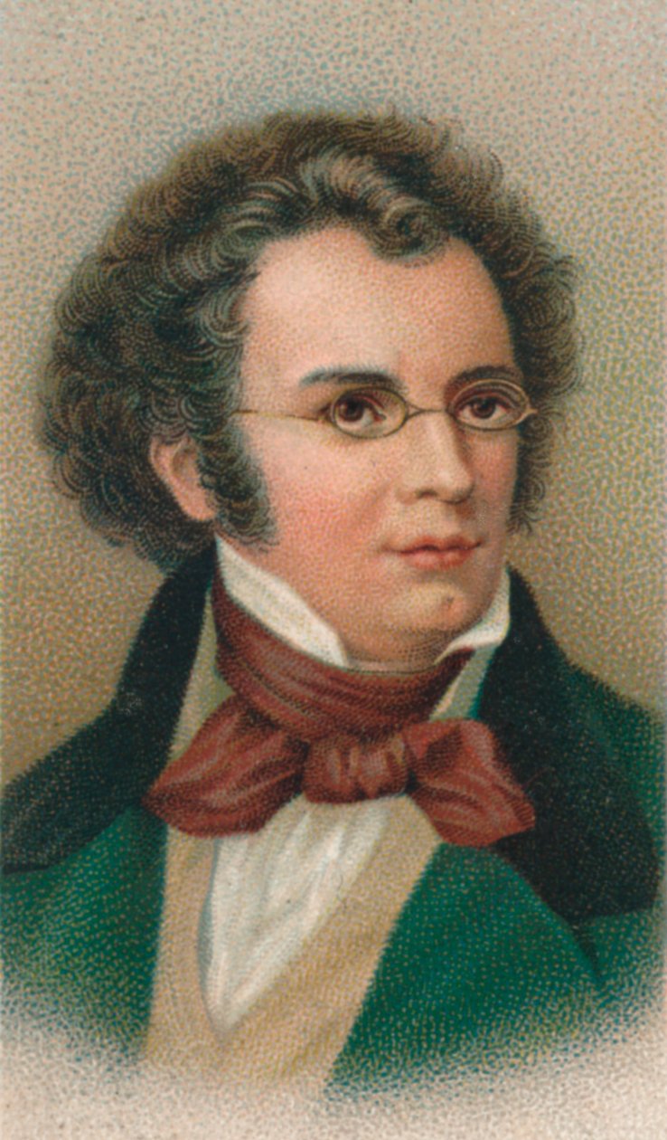 Franz Peter Schubert 1797-1828, osztrák zeneszerző, 1911 alkotó: Unbekannt