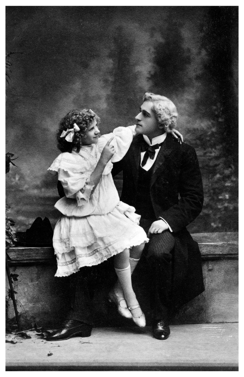 Fred D Daviss és Flossie Hale Daviss, színészek, 1890-1919 alkotó: Unbekannt