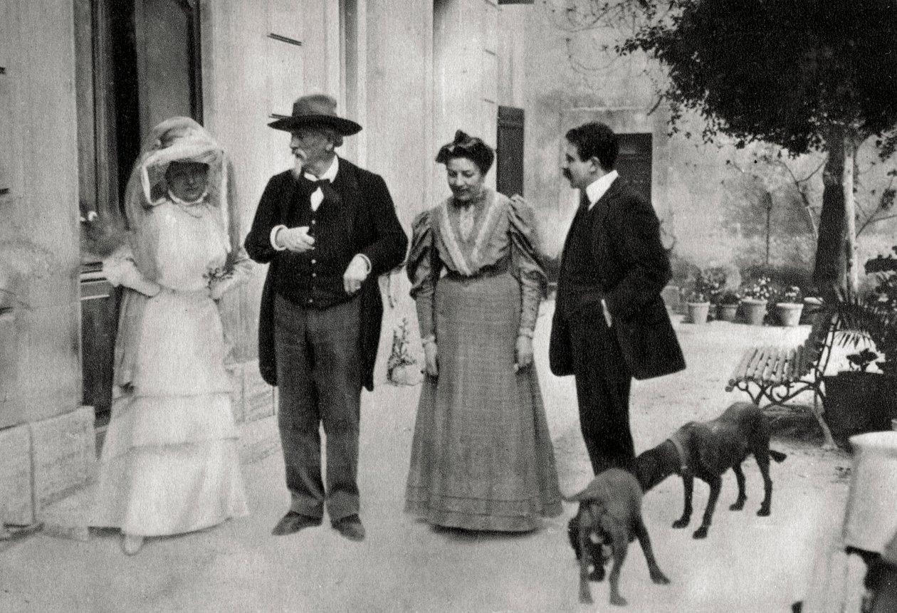 Frederic Mistral francia író, 1906 alkotó: Unbekannt