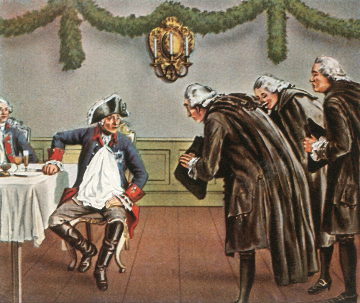 Nagy Frigyes és a greiffenbergi férfiak, 1784, 1936. alkotó: Unbekannt