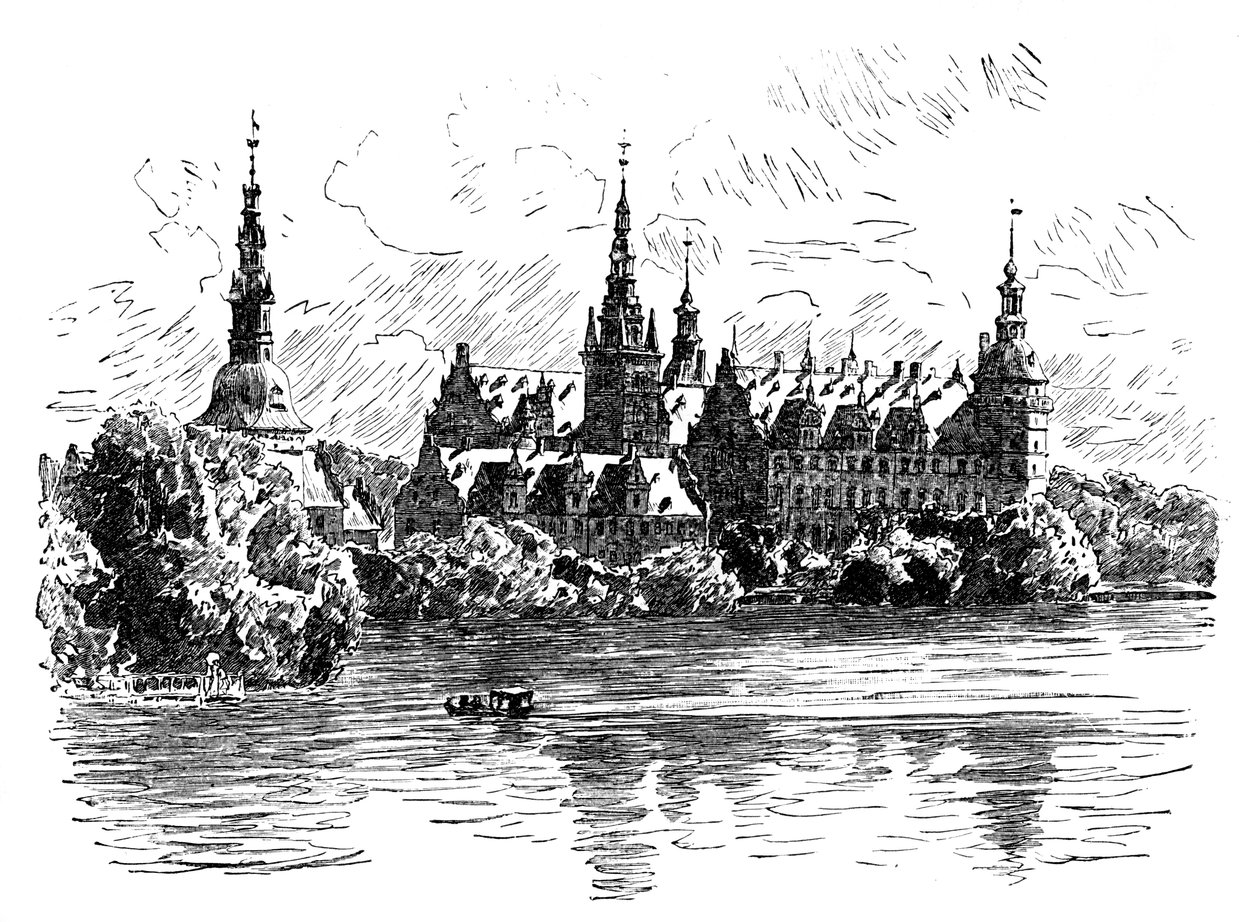 Frederiksborg kastély, Hillerod, Dánia alkotó: Unbekannt