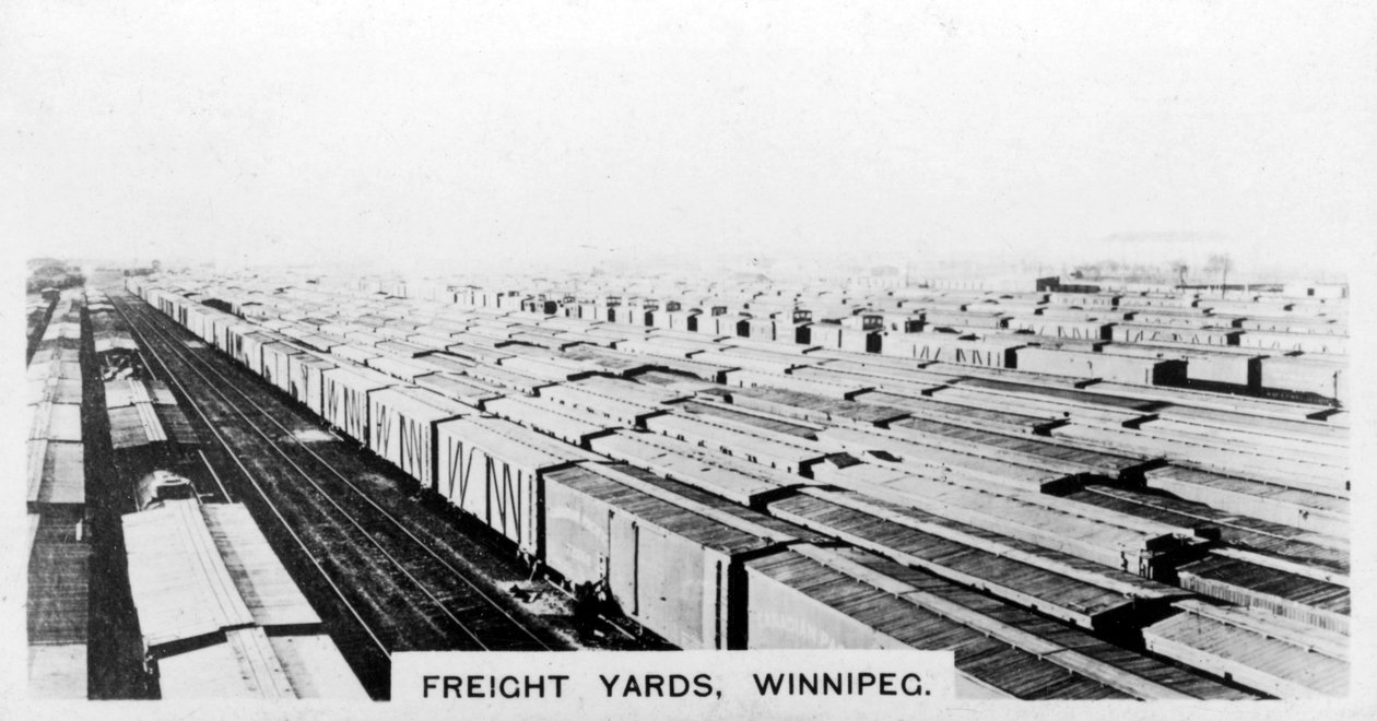 Tehertelepek, Winnipeg, Manitoba, Kanada, 1920-as évek alkotó: Unbekannt