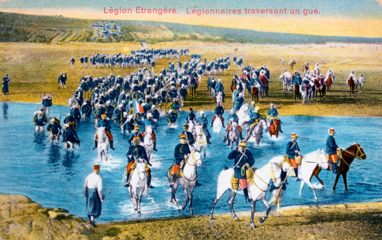 Francia Idegenlégió, Marokkó, 1900 alkotó: Unbekannt