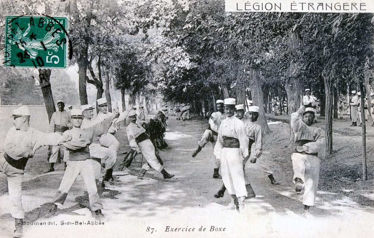 Francia Idegenlégió, Sidi Bel Abbes, Algéria, 1910 alkotó: Unbekannt