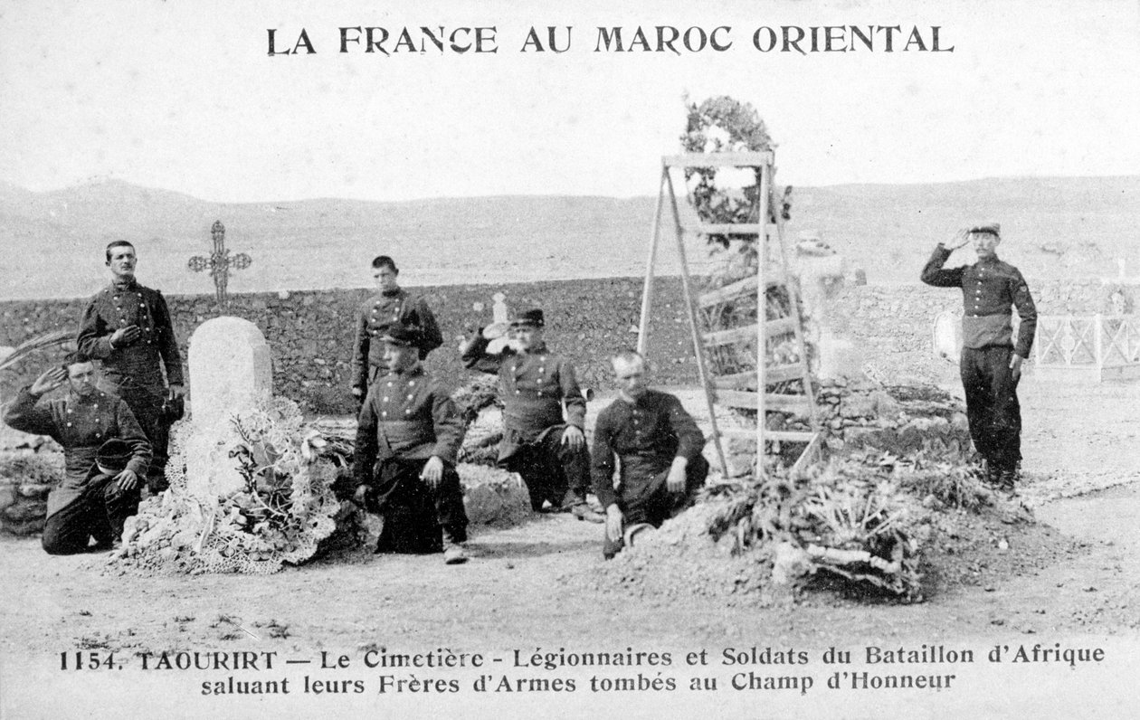 Francia Idegenlégió temetője, Taourirt, Algéria, XX. század alkotó: Unbekannt