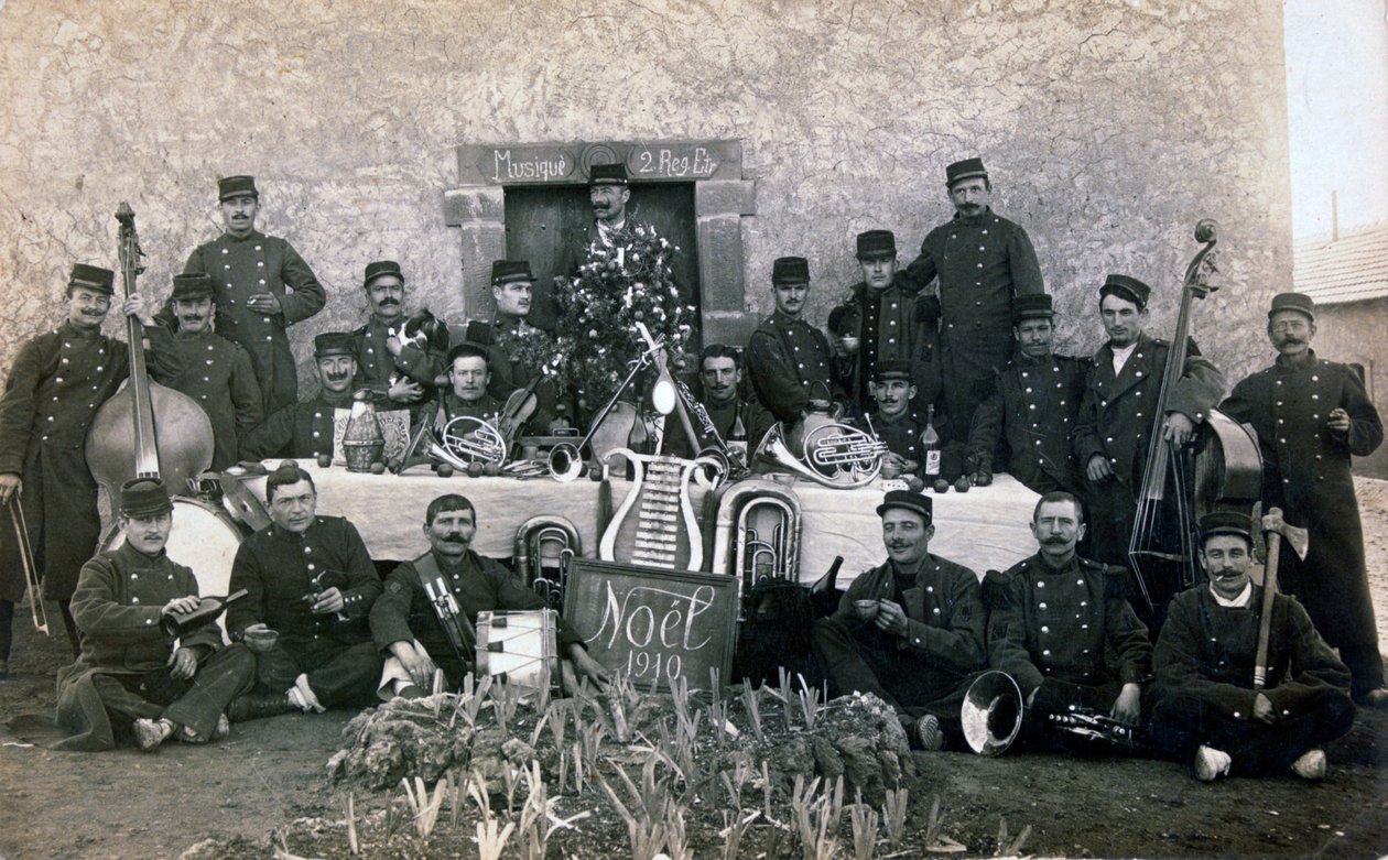 Francia Idegenlégió karácsonya, Algéria, 1910 alkotó: Unbekannt