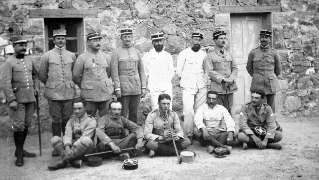 Francia idegenlégiósok, 1917 alkotó: Unbekannt