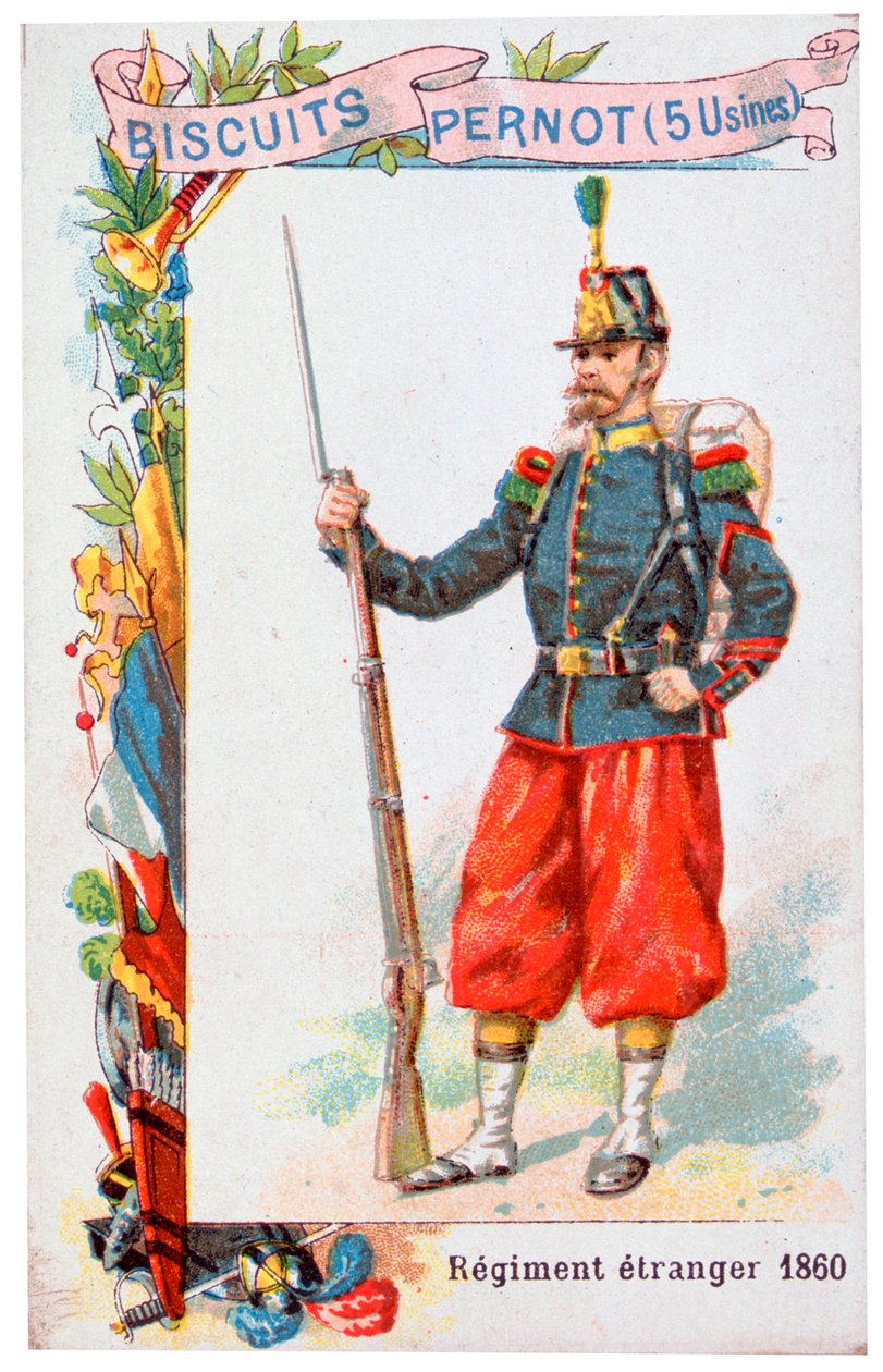 francia idegenlégiós, 1860, XX alkotó: Unbekannt