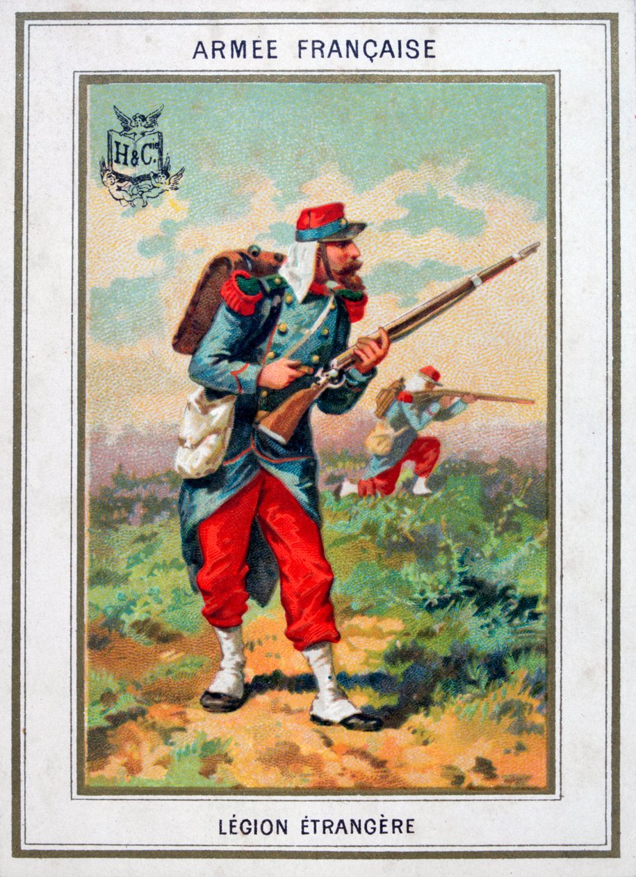 francia idegenlégiós, 1900 alkotó: Unbekannt