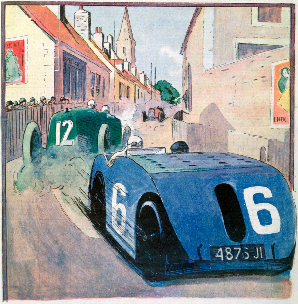 Francia Nagydíj, Circuit de Touraine, Tours, Franciaország, 1923 alkotó: Unbekannt