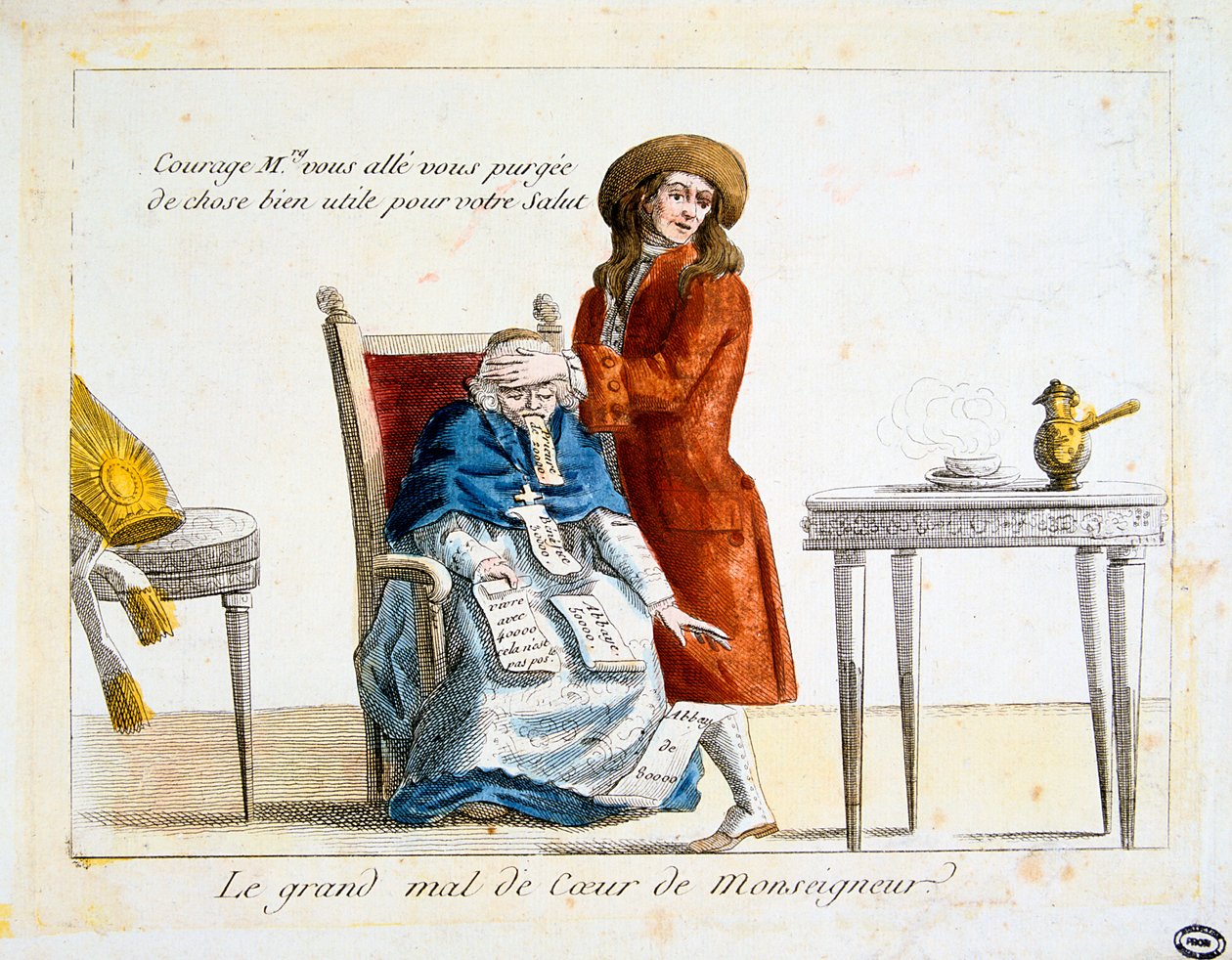 1789-es francia forradalom: antiklerikalizmus alkotó: Unbekannt