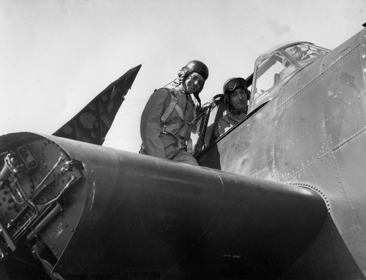A francia légiközlekedési személyzet képzése a haditengerészeti légiállomáson, Quonset, Rhode Island, USA, 1951 alkotó: Unbekannt
