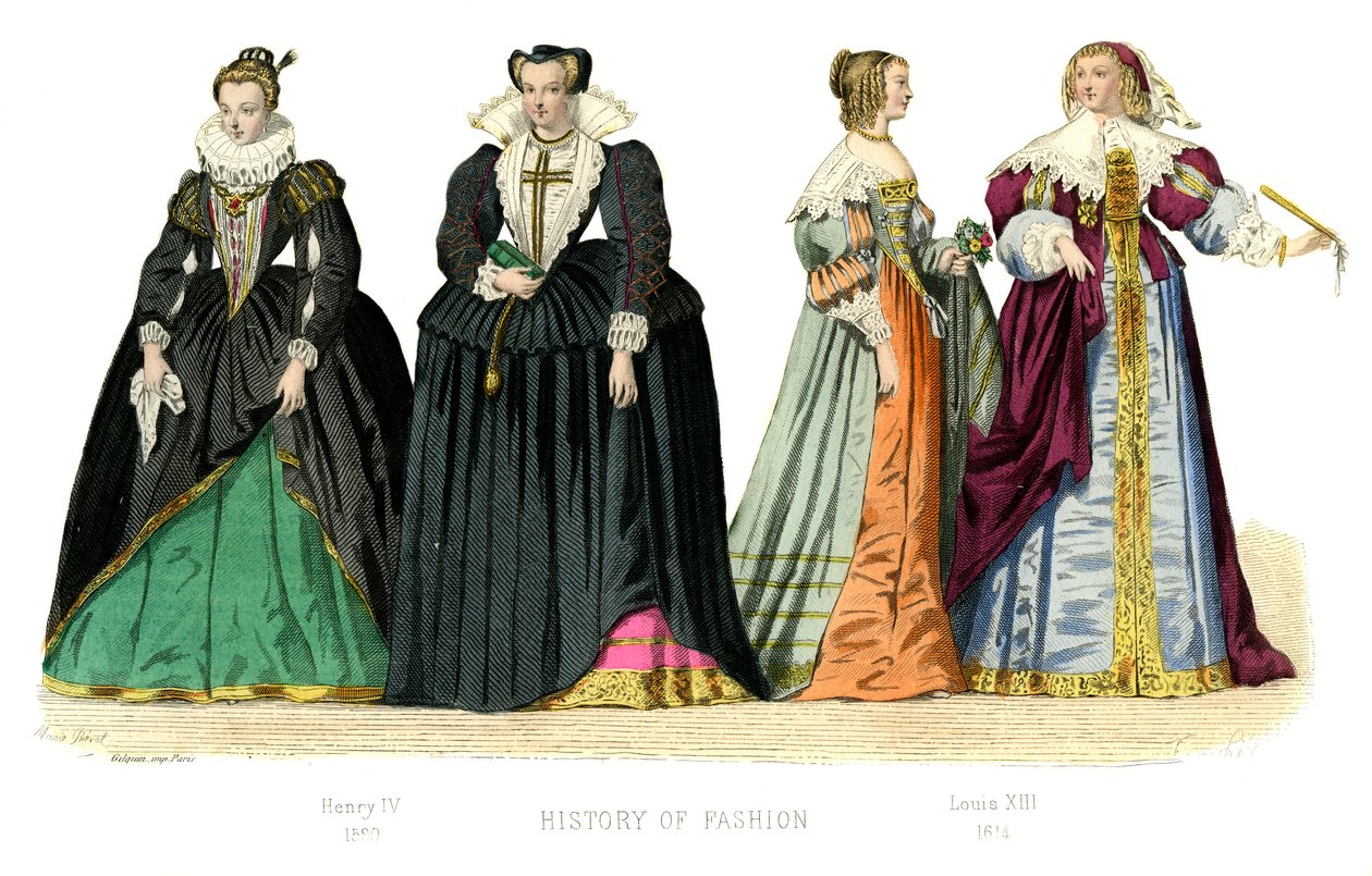 Francia jelmez: IV. Henrik, XIII. Lajos, 1882 alkotó: Unbekannt