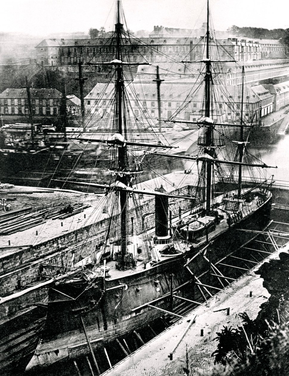 Francia fregatt, lArmide, 1867 alkotó: Unbekannt