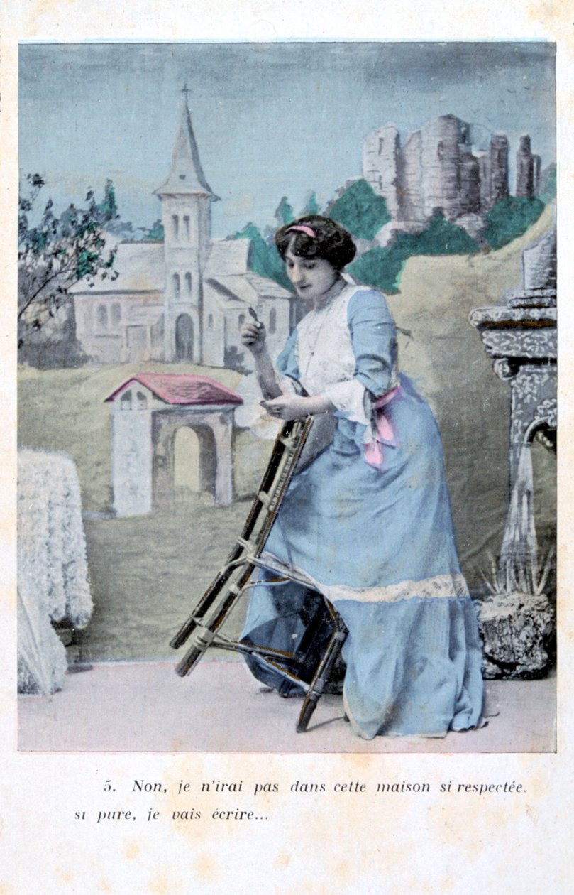 Francia képeslap, 1900 alkotó: Unbekannt
