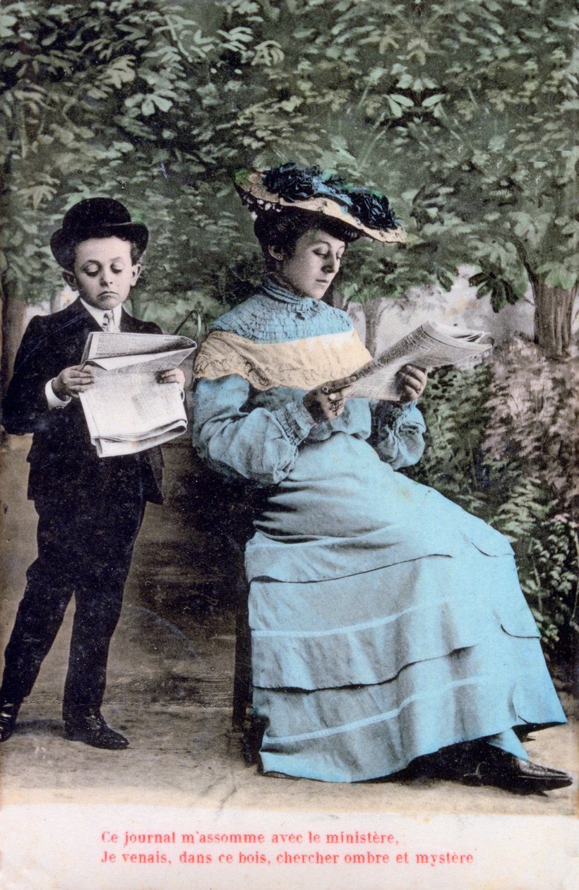 Francia romantikus képeslap, c1900 alkotó: Unbekannt