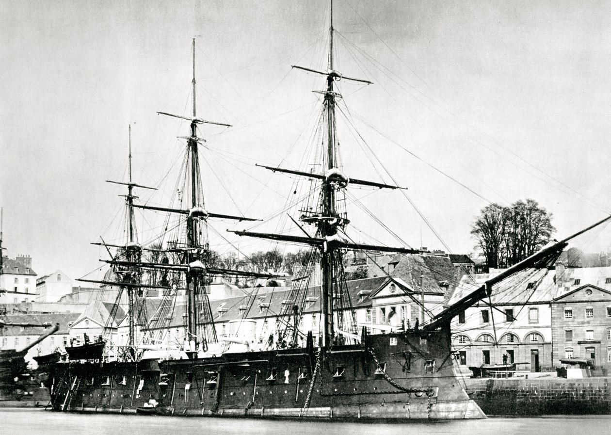 Francia hadihajó, lOcean, 1868 alkotó: Unbekannt