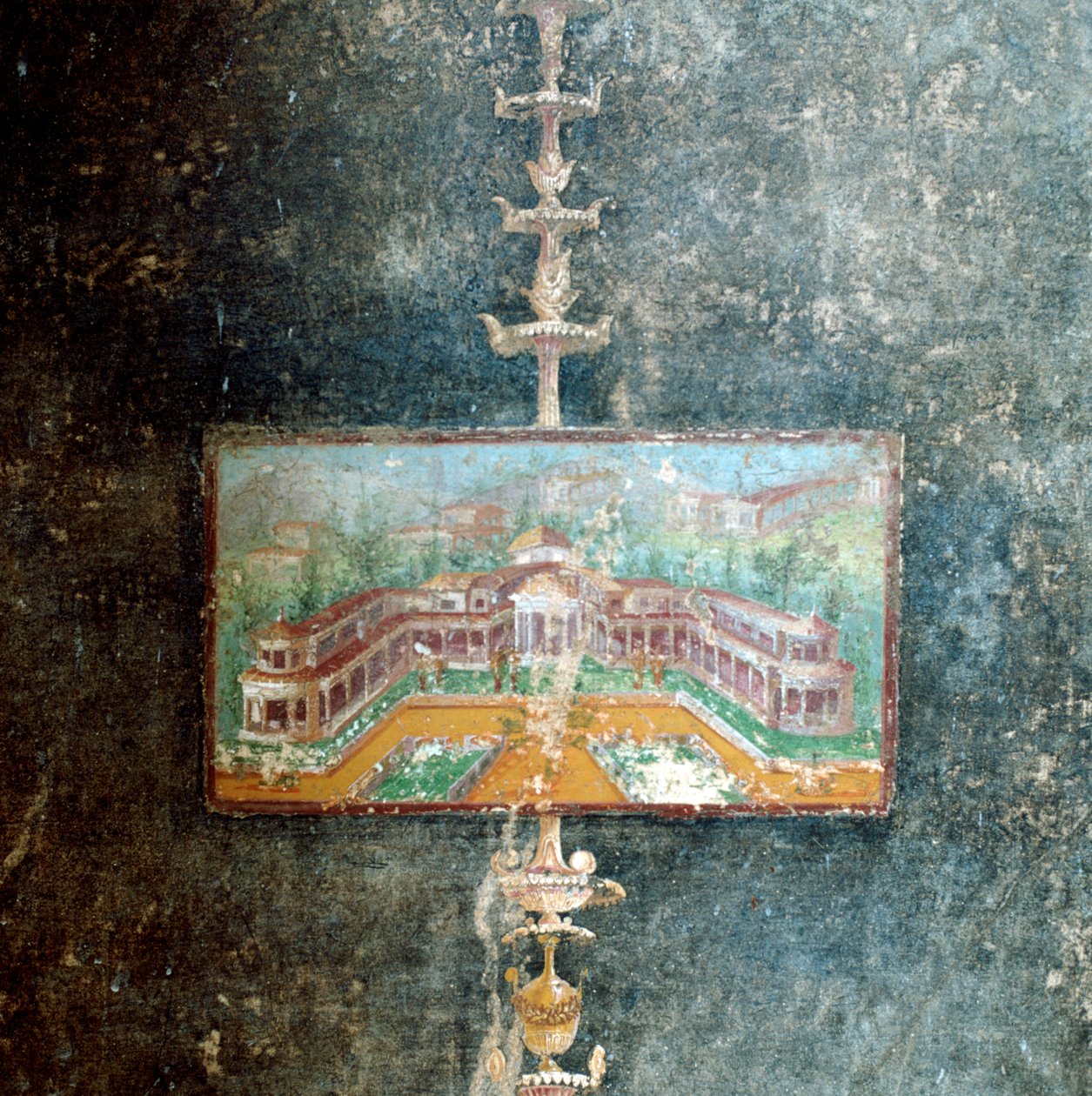 Freskó, Villa Vettii, Pompei. Kr. u. 62-79 alkotó: Unbekannt