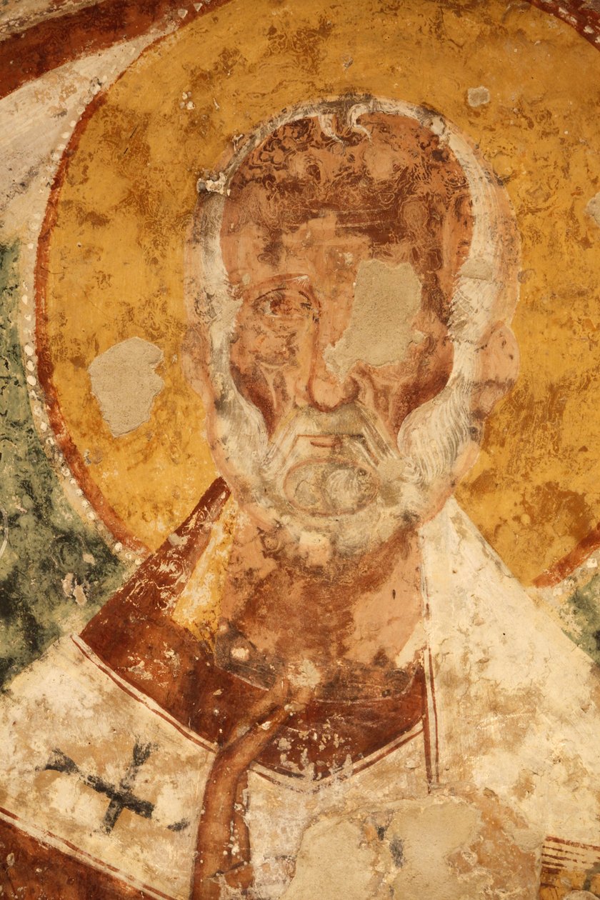 Frissen a Santi Stefani (Szent István) kriptában, Poggiardo, Puglia, Poggiardo, Olaszország alkotó: Unbekannt