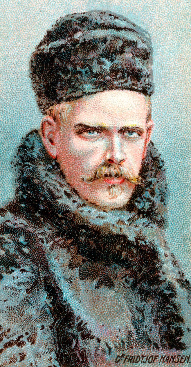 Fridtjof Nansen 1861-1930 norvég sarkvidéki kutató, tudós és diplomata, 1915 alkotó: Unbekannt
