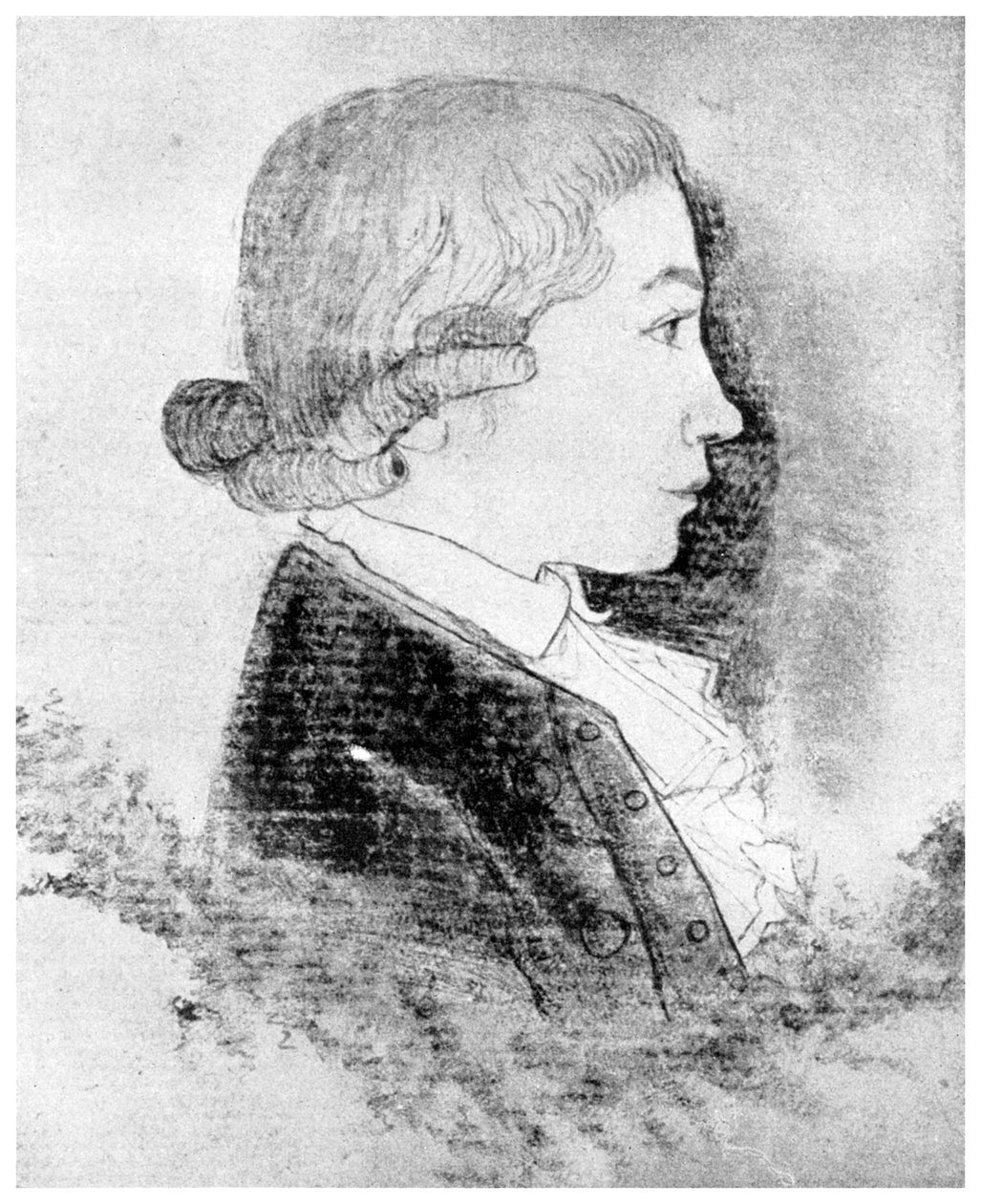 Friedrich Holderlin német költő, XIX. század 1956 alkotó: Unbekannt