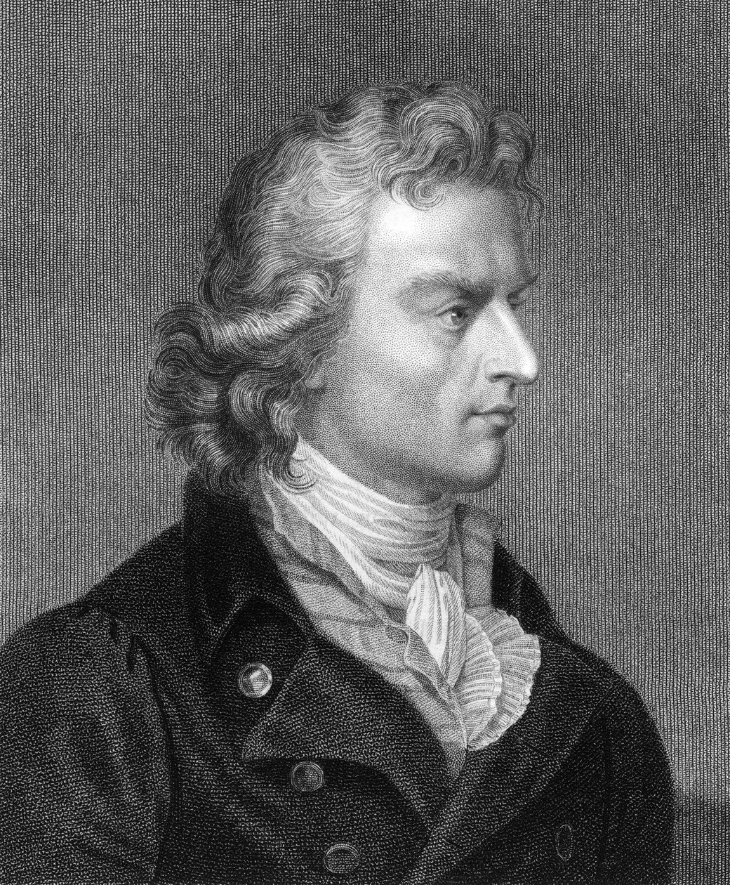 Friedrich Schiller német költő, filozófus, történész és drámaíró, 1836 alkotó: Unbekannt