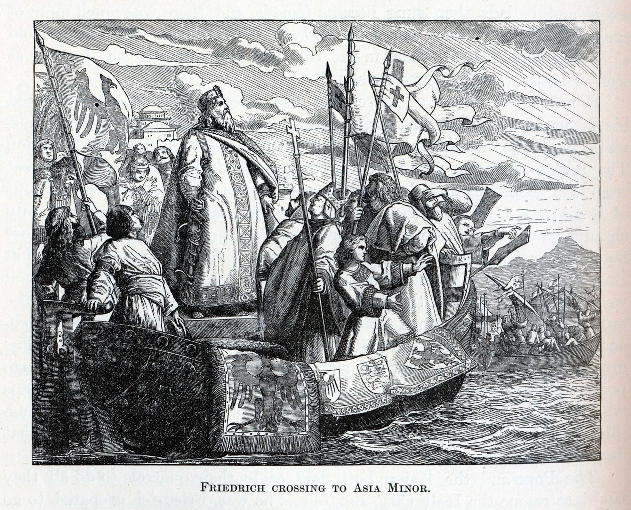 Friedrich átkelés Kis-Ázsiába, 1882 alkotó: Unbekannt