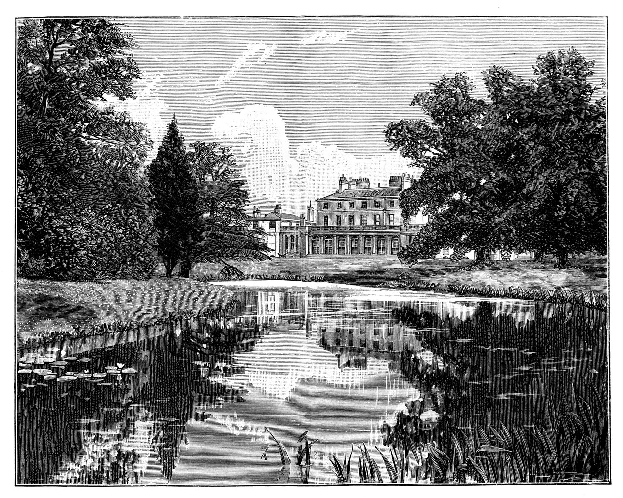 Frogmore House, a Windsor Castle közelében, Berkshire államban alkotó: Unbekannt