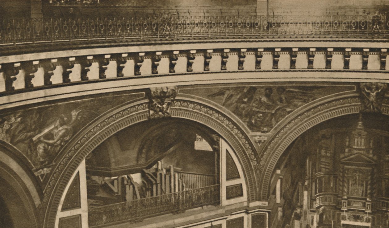 A koronától a londoni hatalmas katedrális alapjáig: The Whispering Gallery, 1935. alkotó: Unbekannt