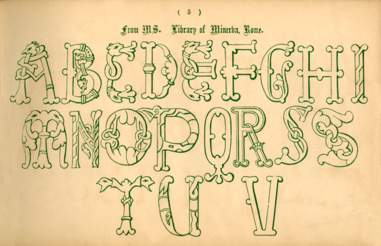 Az MS-ből. Minerva könyvtára, Róma, 1862. alkotó: Unbekannt