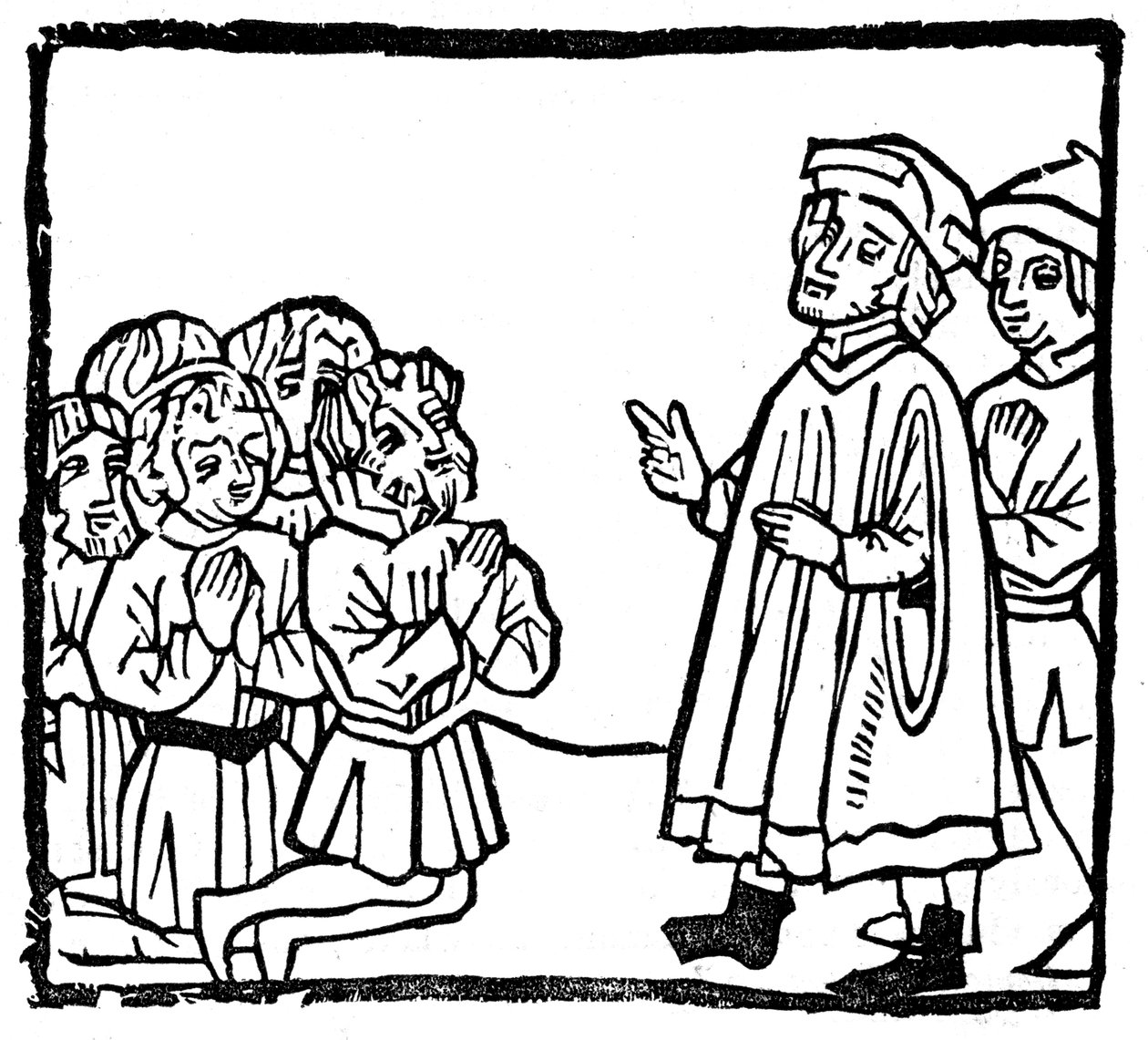 A Pfisters Biblia Paupernumból, 1462 1844 alkotó: Unbekannt