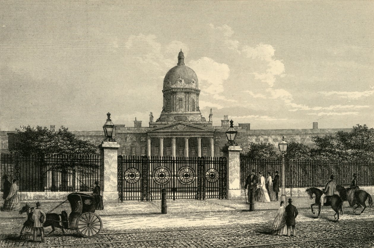 A Betlehemi Kórház elölnézete, 1876. alkotó: Unbekannt