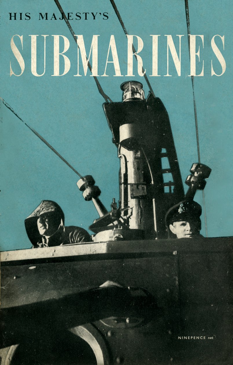 Őfelsége Submarines címlapja, 1945. alkotó: Unbekannt