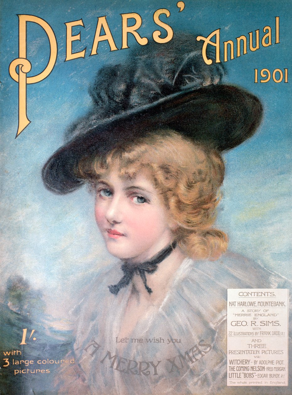 A Pears Annual címlapja, 1901 alkotó: Unbekannt