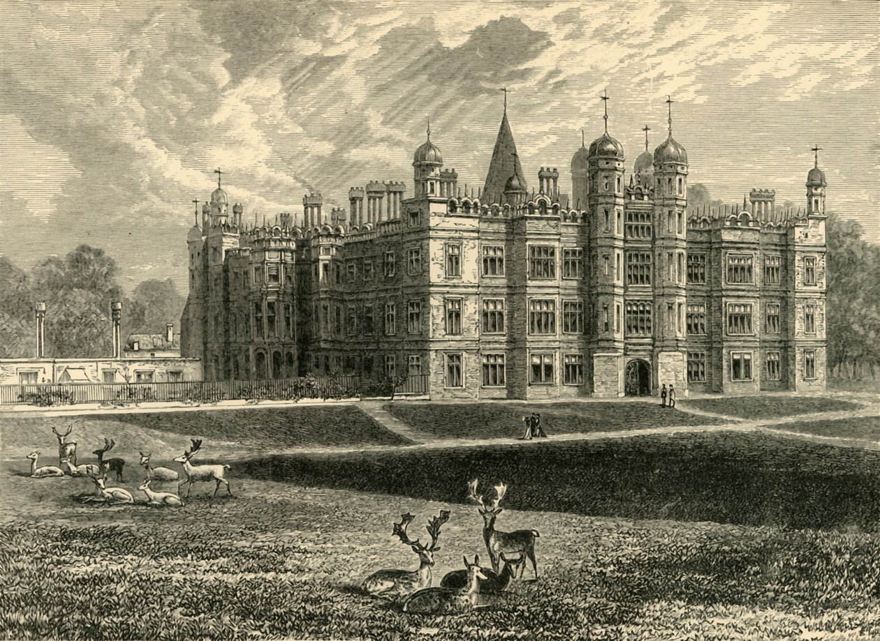 A Burghley-ház előtt, 1898. alkotó: Unbekannt