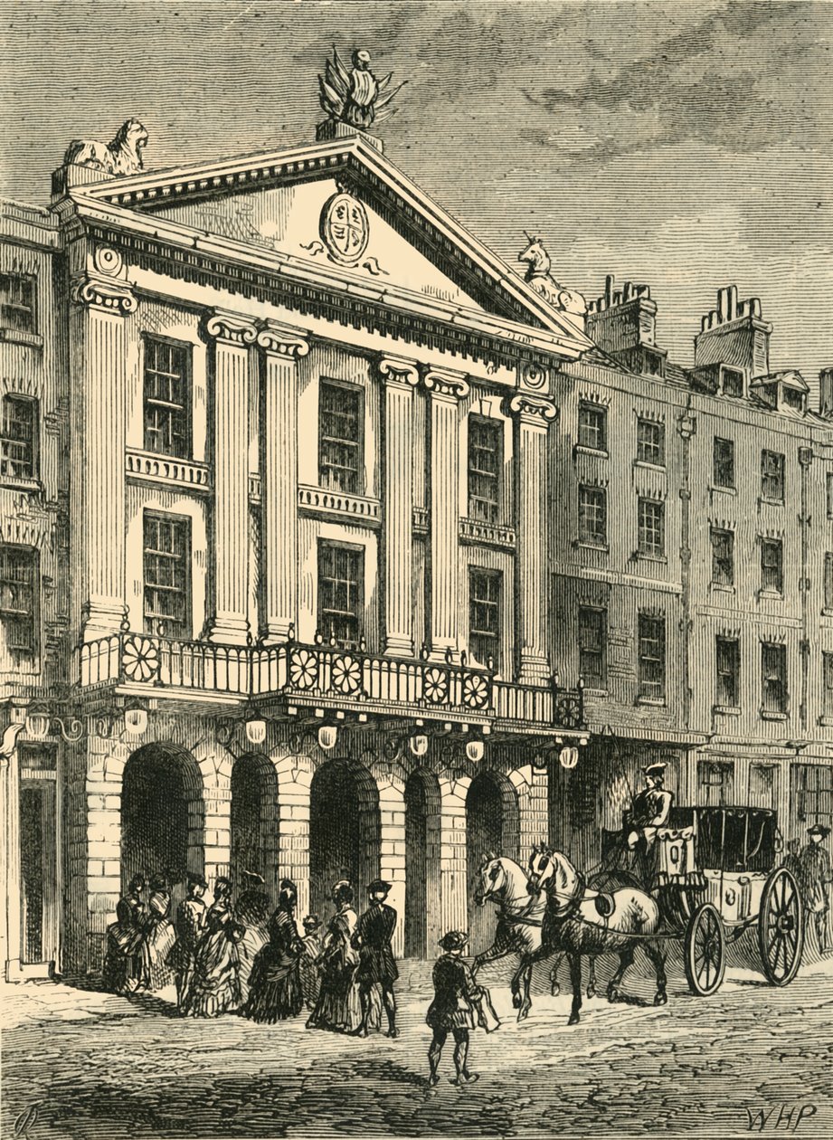Az Old Drury Lane Színház eleje, 1881. alkotó: Unbekannt