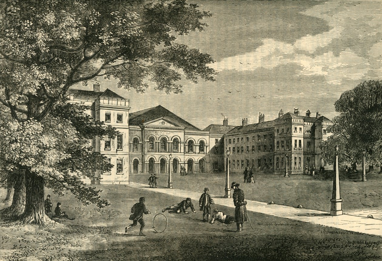 A Foundling Kórház eleje, 1876. alkotó: Unbekannt