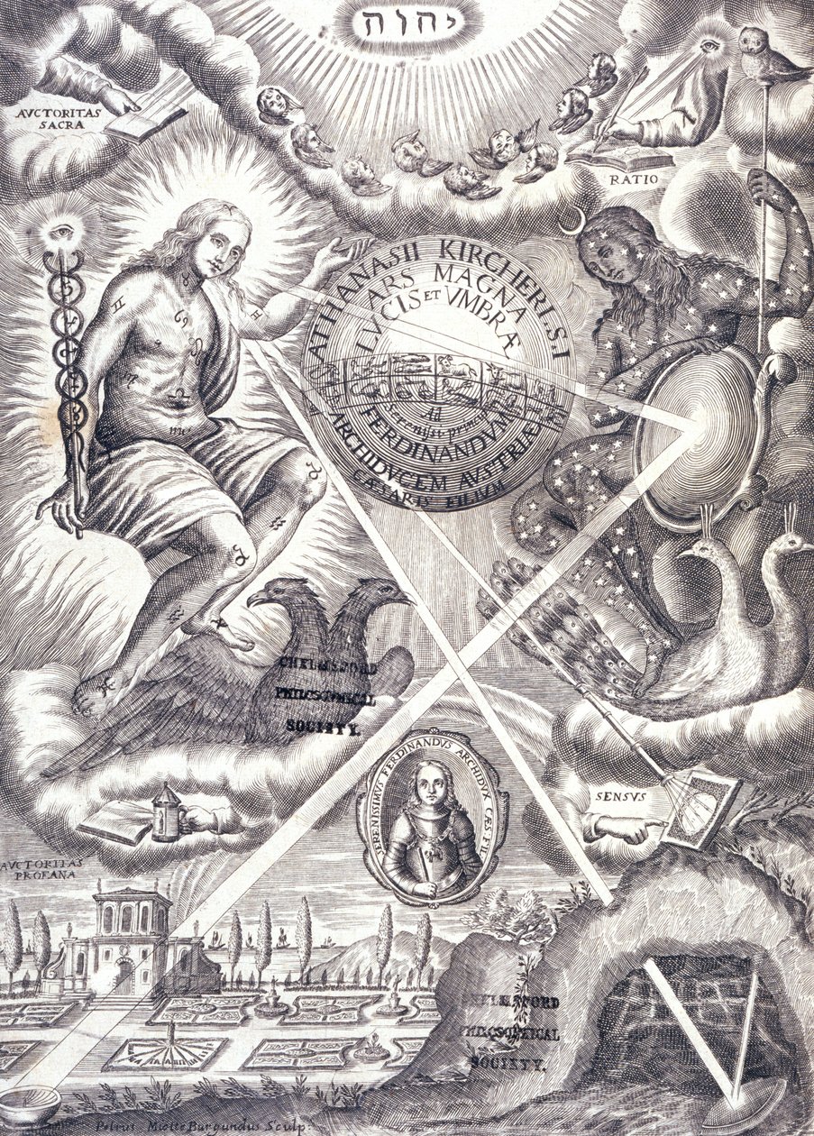 Athanasius Kirchers előlapja alkotó: Unbekannt