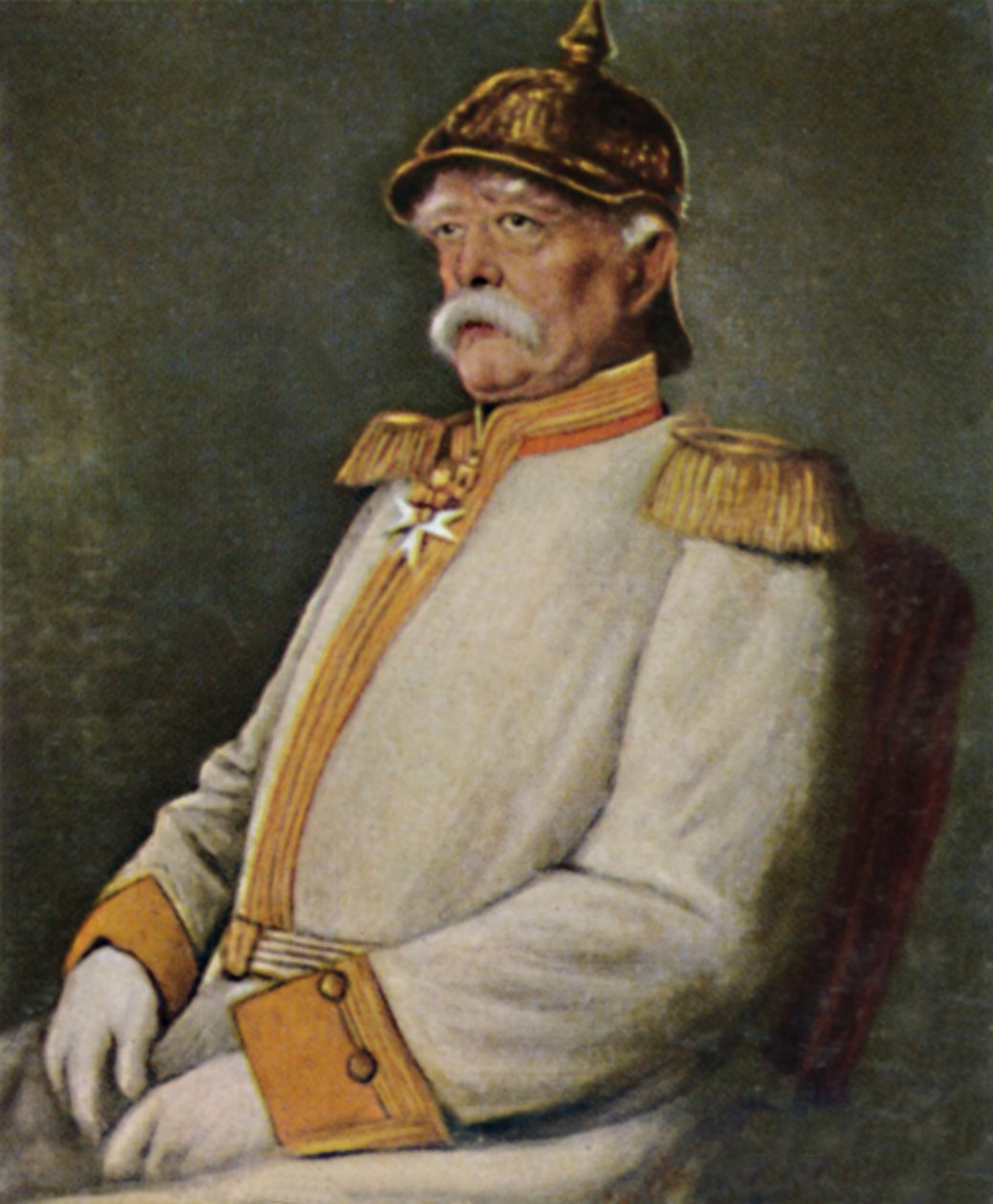 Bismarck herceg 1815-1898. - Lenbach festménye, 1934. alkotó: Unbekannt