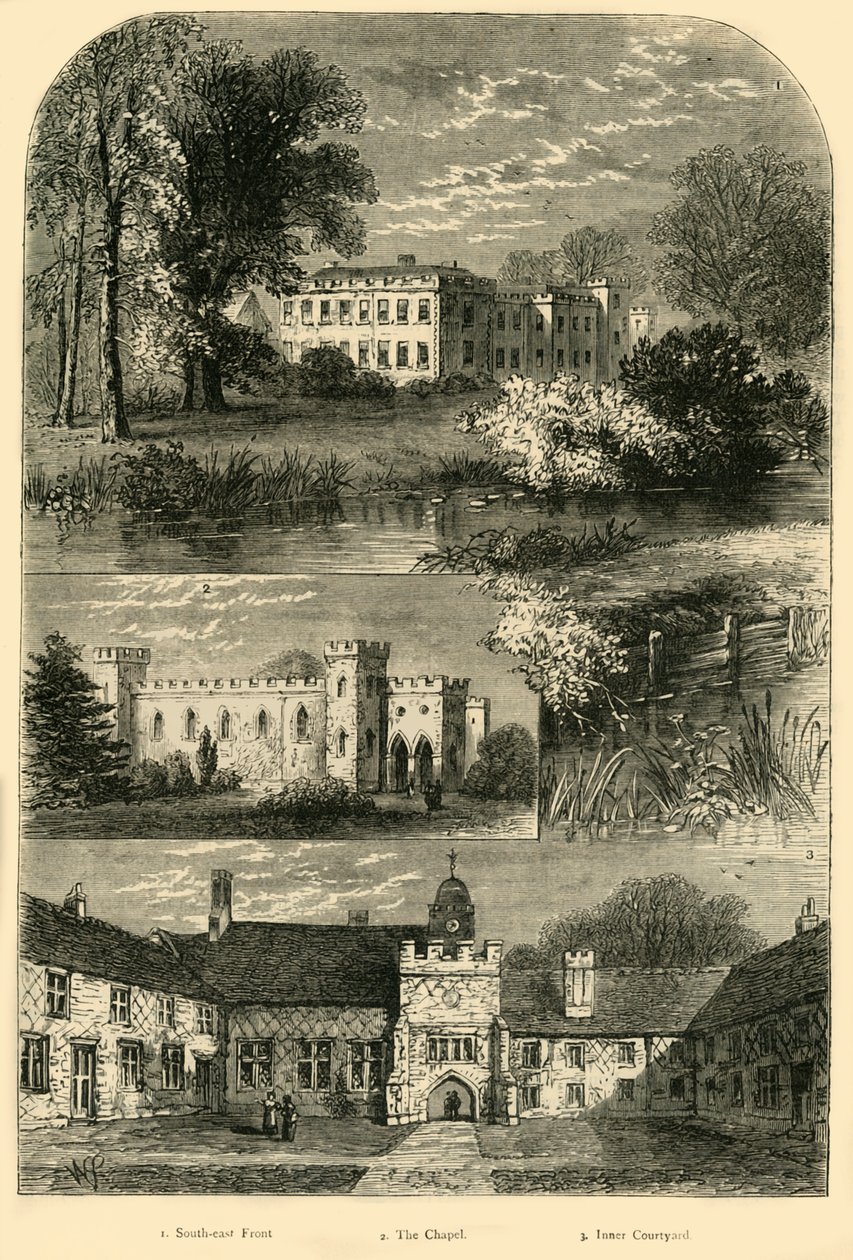 A Fulham-palota 1798-ban, 1878-ban. alkotó: Unbekannt