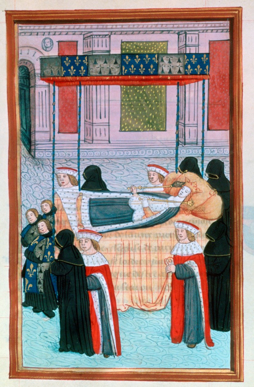 Bretagne-i Anna temetése, Párizs, 1514, 16. század alkotó: Unbekannt