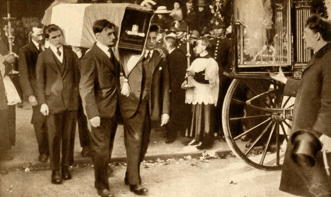 Terence MacSwiney temetése, Cork, Írország, 1920. október 31., 1933. alkotó: Unbekannt