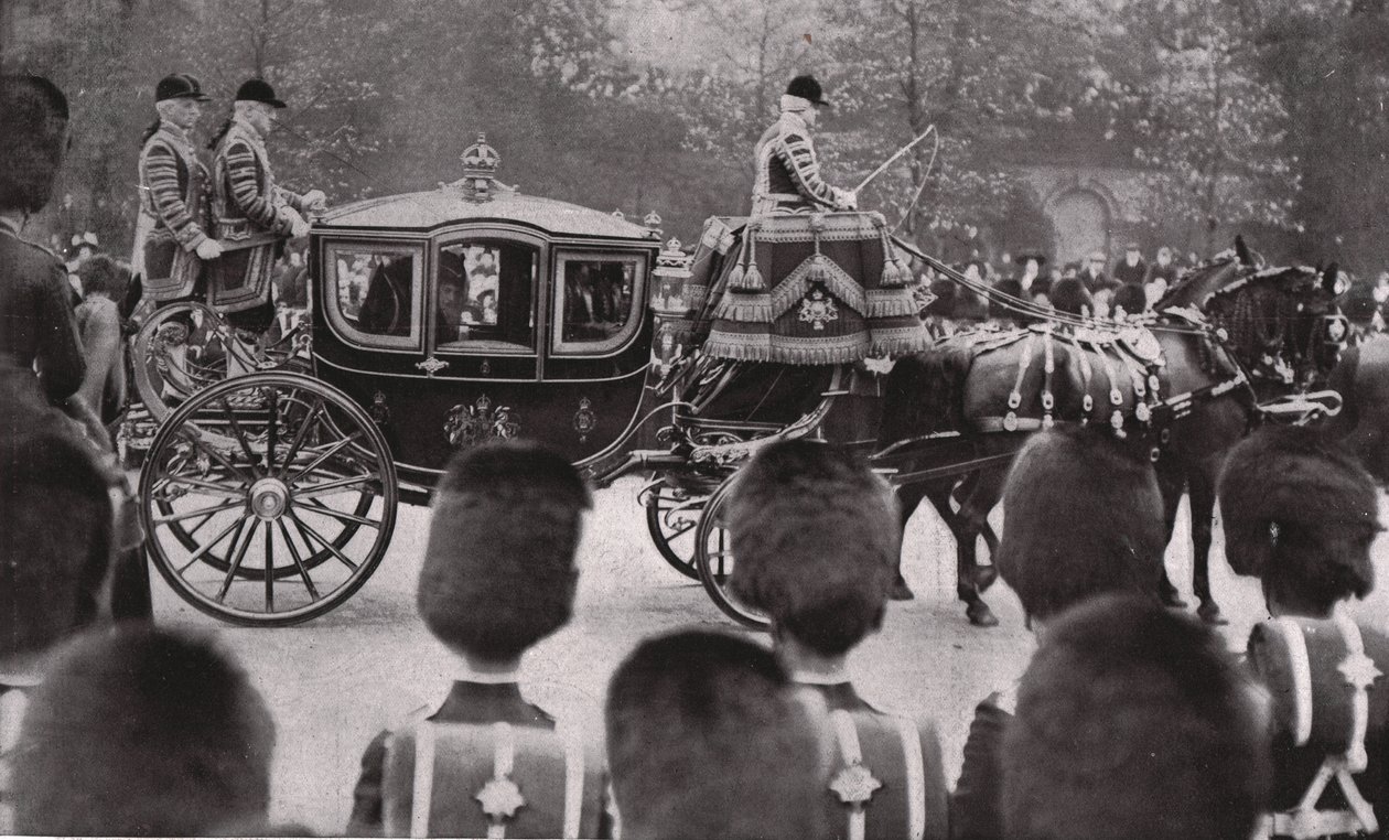 VII. Edward király temetési menete, London, 1910. május 20. alkotó: Unbekannt
