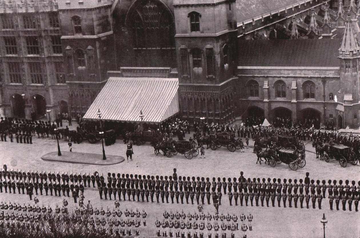 VII. Edward király temetési menete, London, 1910. május 20. alkotó: Unbekannt